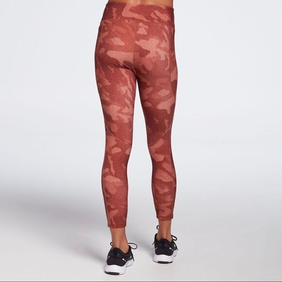 🆕 CALIA Energize Mid Rise 7/8 Legging Soft Camo Terra Cotta Size XS NWT - Picture 5 of 6